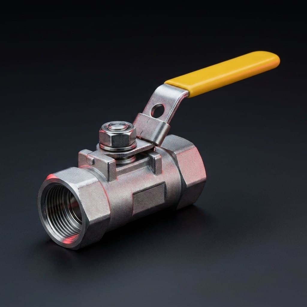 One-Piece 1000 PSI Reduced Port Threaded Ball Valve