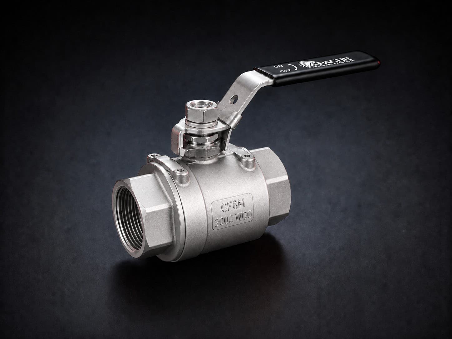 SWFT2M SERIES — Seal-Weld 2000 PSI Full Port Threaded Ball Valve