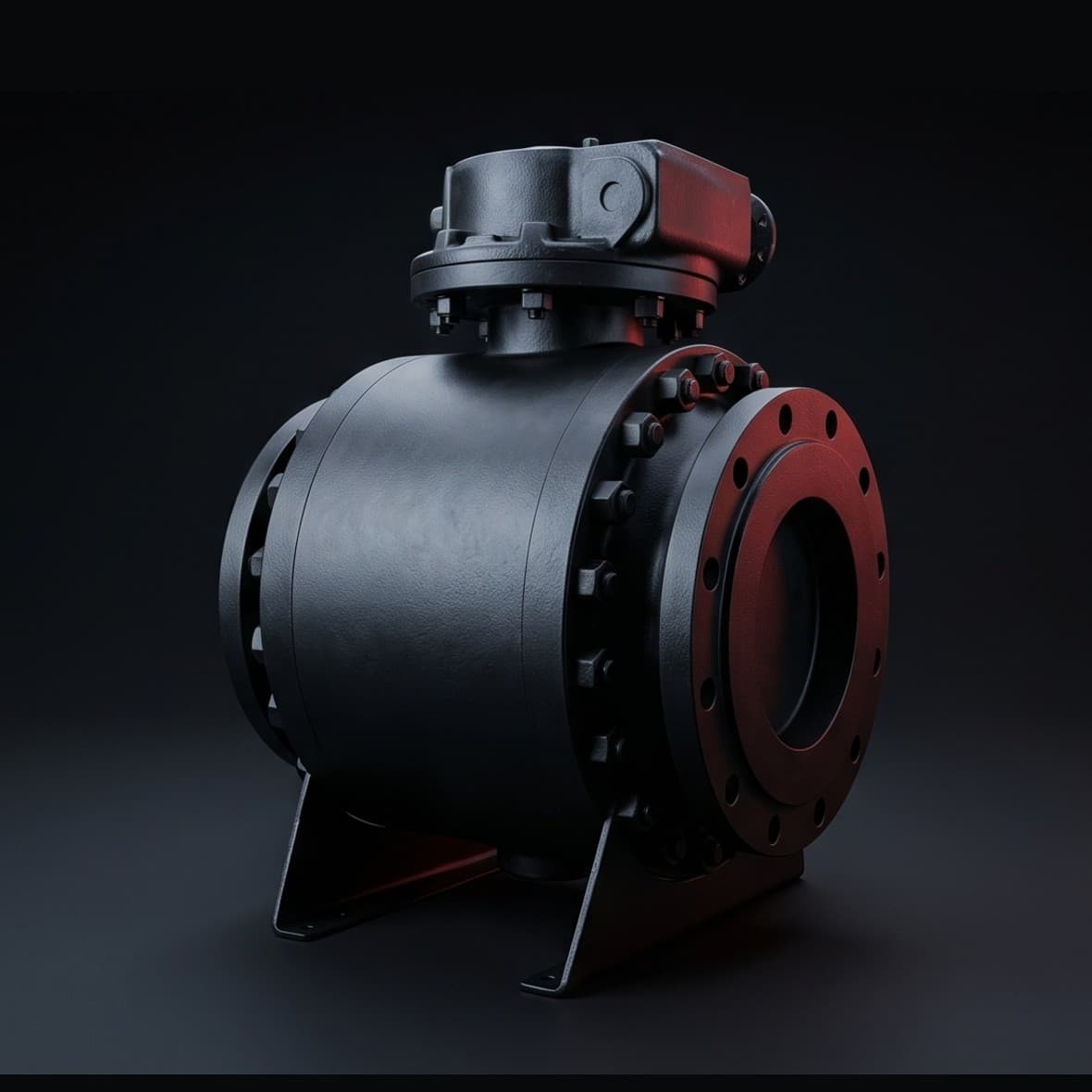 Class 150 Trunnion-Mounted Flanged Ball Valve